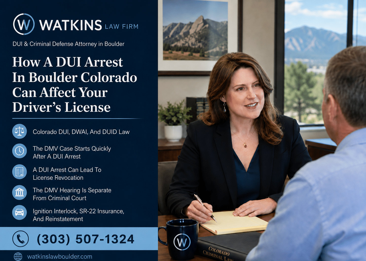 How A DUI Arrest In Boulder Colorado Can Affect Your Drivers License