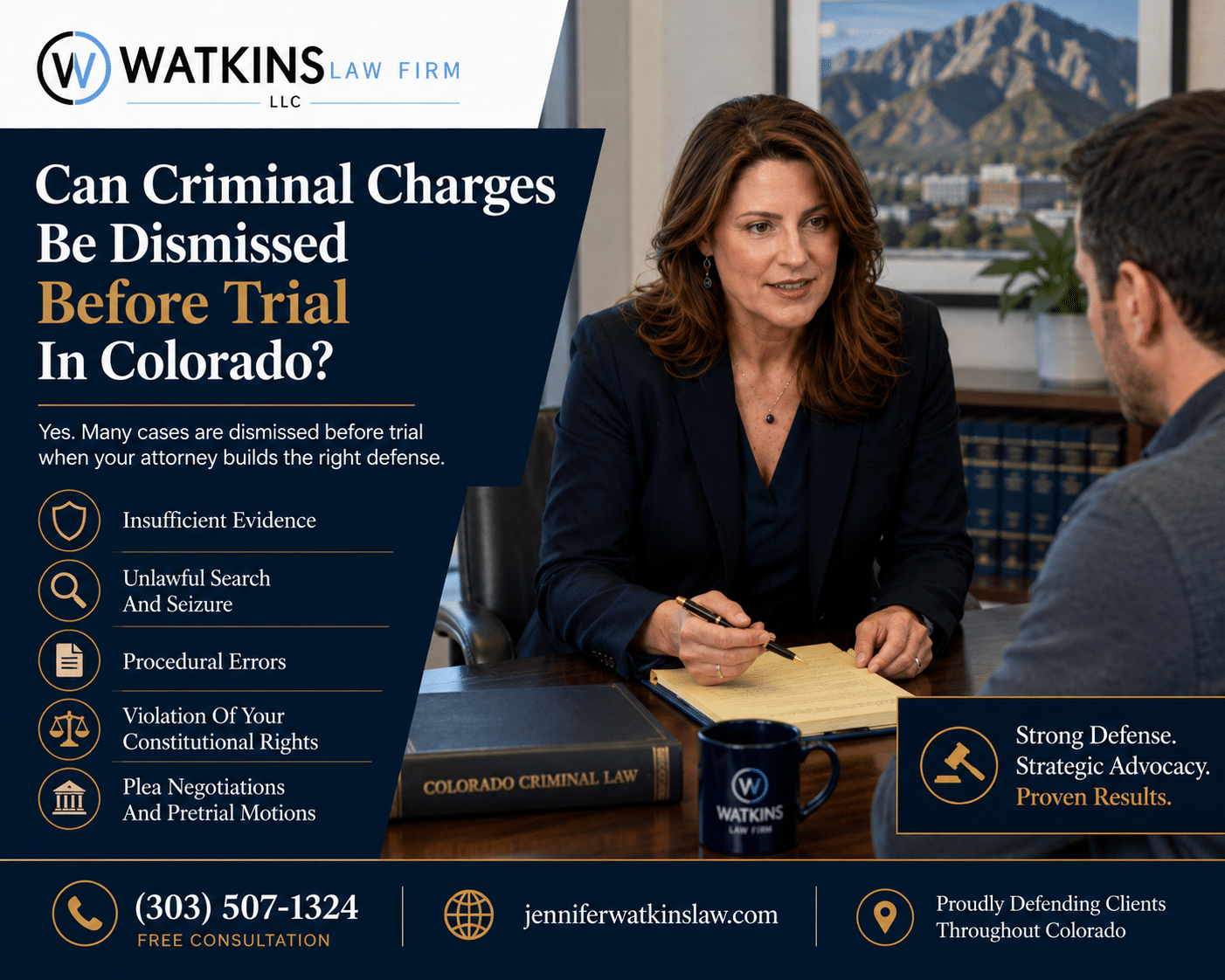 Can Criminal Charges Be Dismissed Before Trial In Colorado