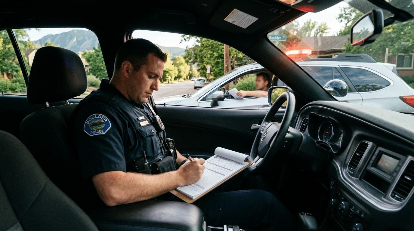Driving Without a License Charge In Boulder