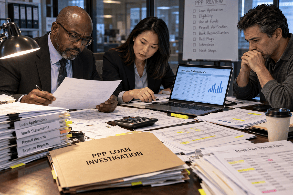 PPP Loan Fraud Investigations